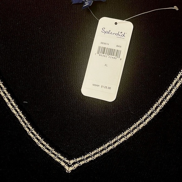 NWT Splendid Flutter Sleeve Sweater - Picture 2 of 5